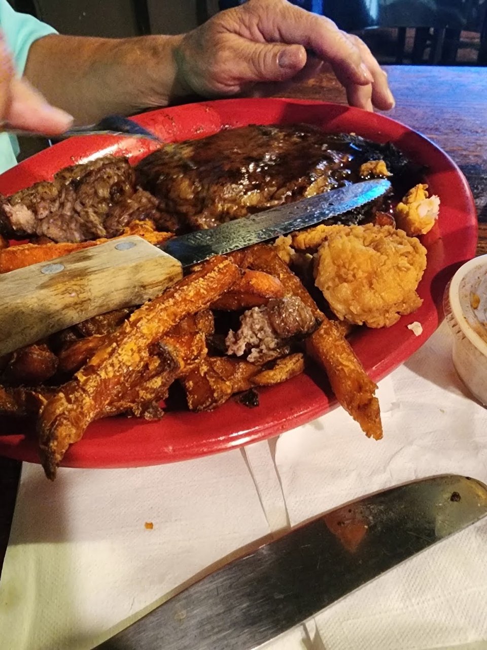 Steak and Shrimp