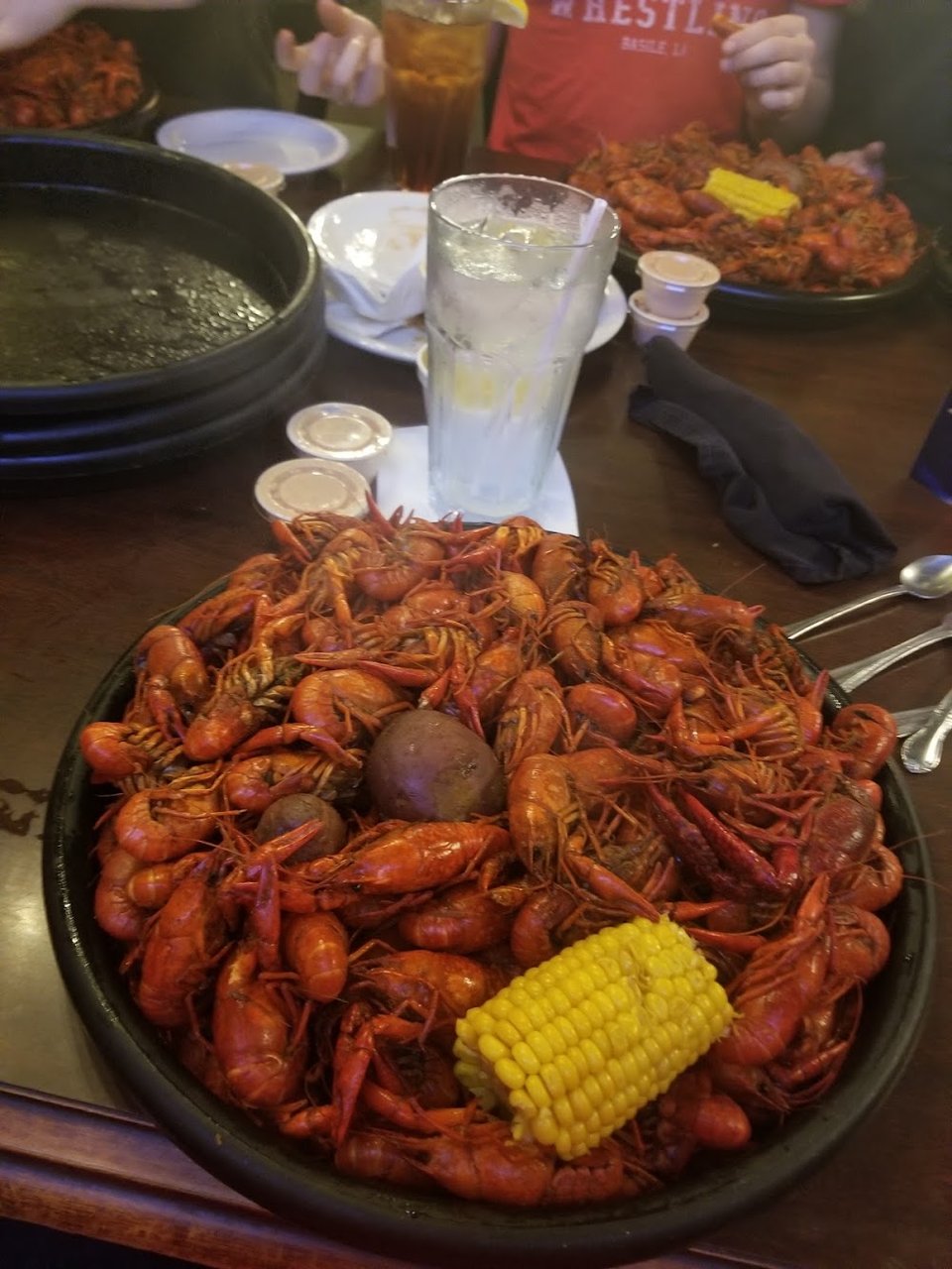 Boiled Crawfish with Corn and Potatoes